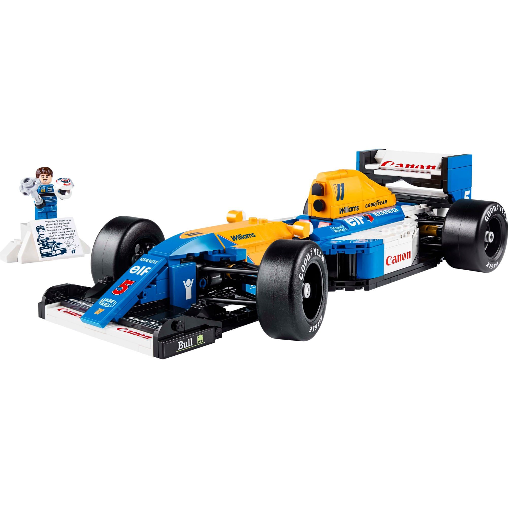 LEGO® Icons - Williams Racing FW14B e Nigel Mansell