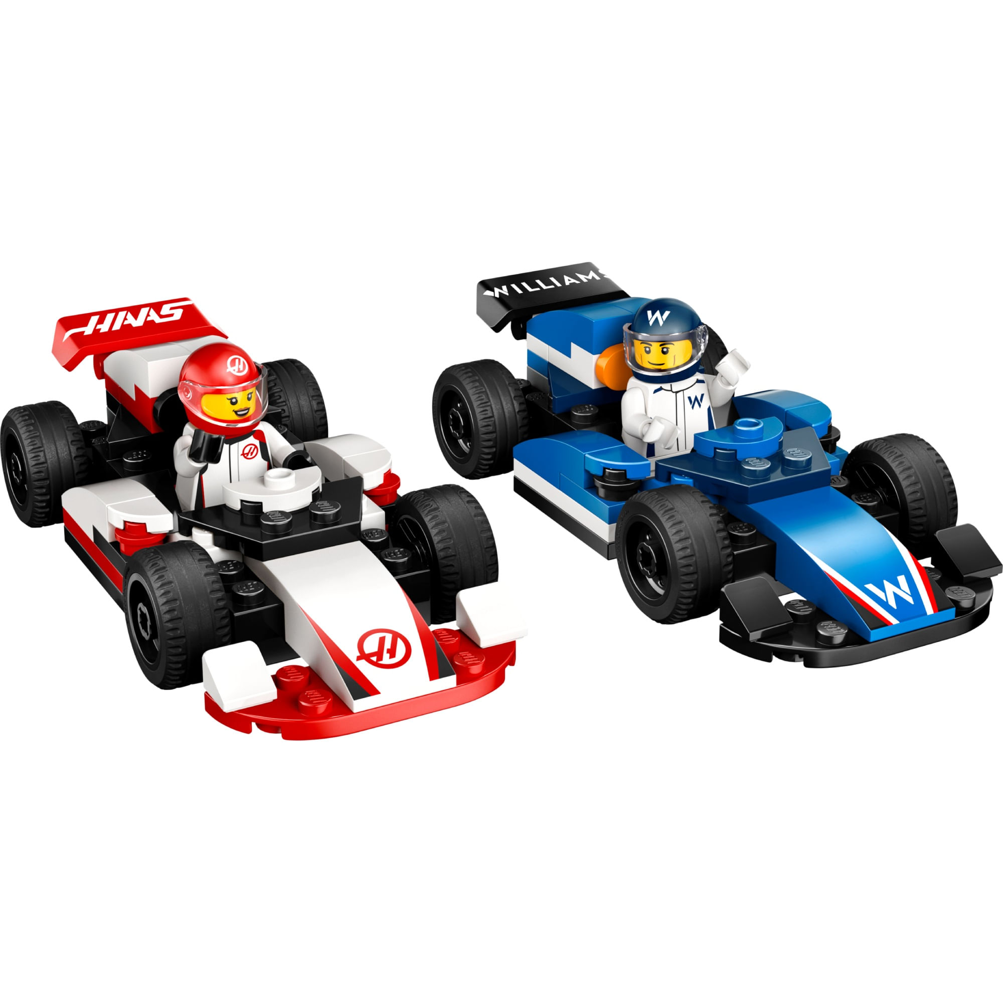 LEGO® City - Carros da Williams Racing e Haas F1®