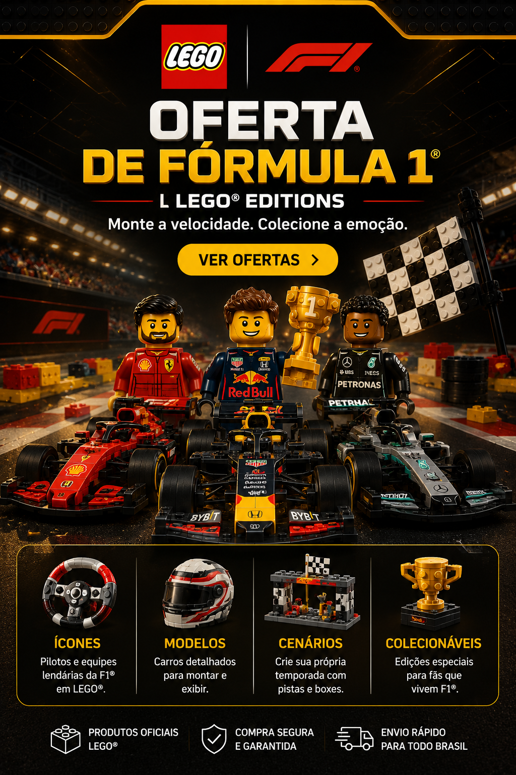 LEGO® Formula 1® — Oferta de Fórmula 1